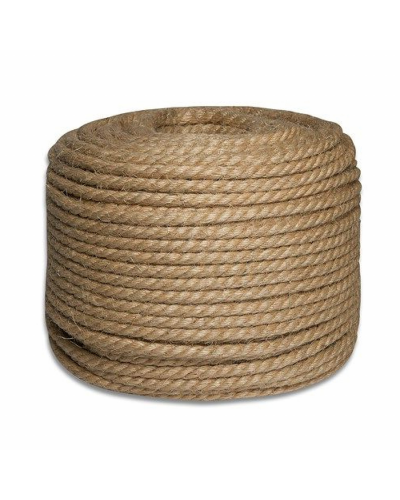 Канат джутовий діаметр 20 мм, бухта 50 м.