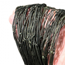 Розмір 12х6,3 м | Поліамідна антидронова сітка 50х50 мм, нитка 1,2 мм.