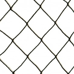 Розмір 8 х 6 м | Поліпропіленова антидронова сітка 100х100 мм, шнур 1,8 мм. Чорна. 