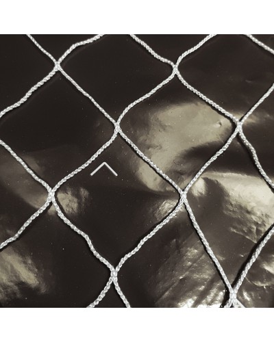 Поліпропіленова основа для маскувальної сітки комірка 100х100 мм, шнур 1,8 мм. Розмір 8х6 м, біла. 